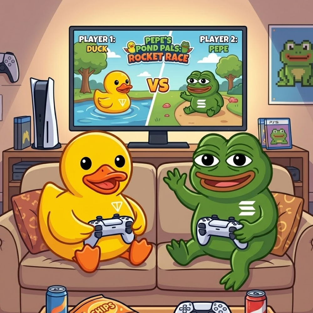 Utya and Putya playing a couch game together